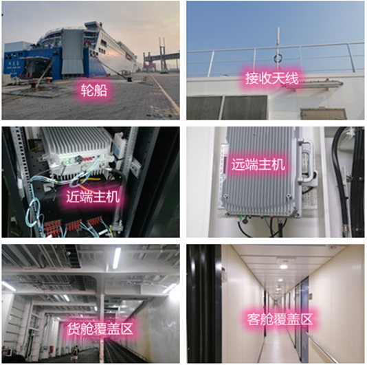  东风海上游轮轮船渔船覆盖案例